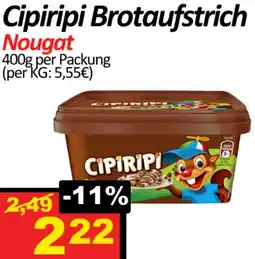 Wurstico Cipiripi Brotaufstrich Angebot