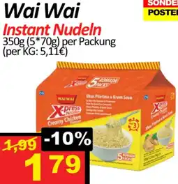Wurstico Instant Nudeln Angebot