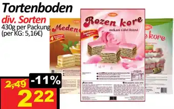 Wurstico Tortenboden Angebot