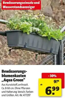 Hagebau Bewässerungs- blumenkasten Angebot