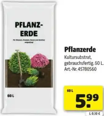 Hagebau Pflanzerde Angebot