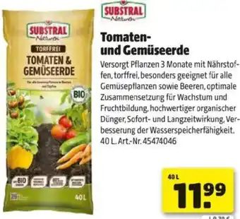 Hagebau Tomaten- und Gemüseerde Angebot