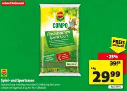 Hagebau Spiel- und Sportrasen Angebot