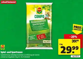 Hagebau Spiel- und Sportrasen Angebot