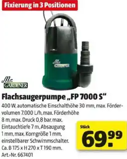 Hagebau Flachsaugerpumpe Angebot
