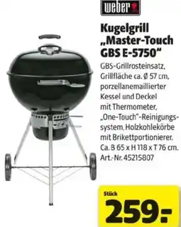 Hagebau Kugelgrill Master-Touch Angebot