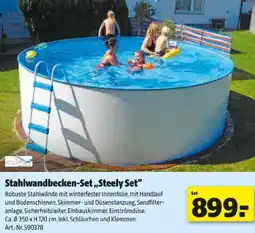 Hagebau Stahlwandbecken-Set Angebot