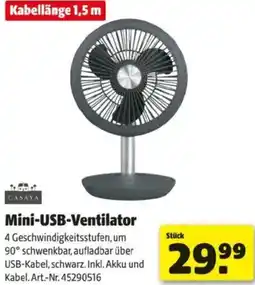 Hagebau Mini-USB-Ventilator Angebot