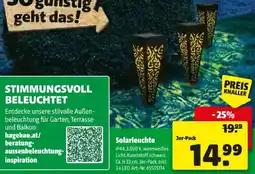 Hagebau Solarleuchte Angebot