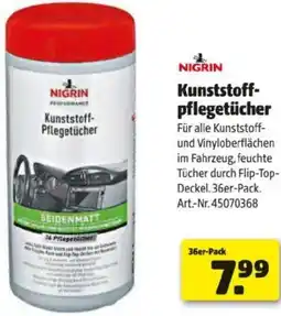 Hagebau Kunststoff- Pflegetücher Angebot