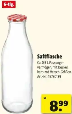Hagebau Saftflasche Angebot