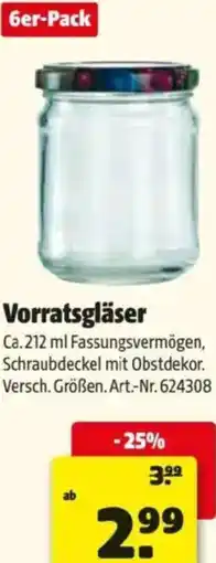 Hagebau Vorratsgläser Angebot