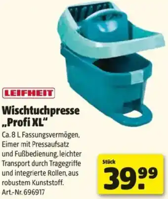 Hagebau Wischtuchpresse Angebot