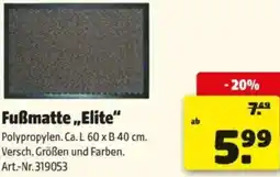 Hagebau Fußmatte Elite Angebot