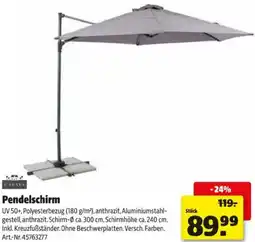 Hagebau Pendelschirm Angebot