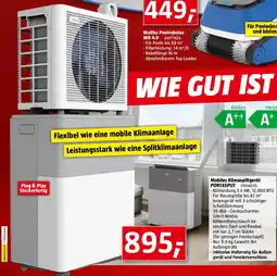 Bauhaus Mobiles Klimasplitgerät PORTASPLIT 31934233 Angebot