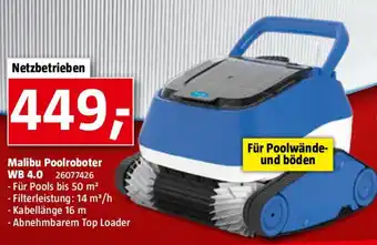 Bauhaus Malibu Poolroboter Angebot