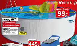 Bauhaus Stahlwand-Pool Angebot