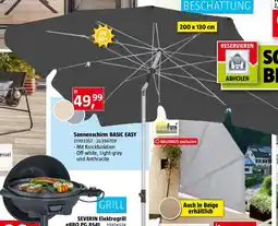 Bauhaus Sonnenschirm BASIC EASY Angebot