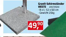 Bauhaus Granit-Schirmständer Angebot