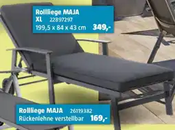 Bauhaus Maja Gartenliege Angebot