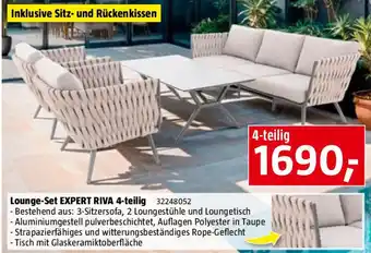 Bauhaus Lounge-set expert riva Angebot