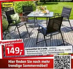 Bauhaus Gartenmöbel-Set Angebot