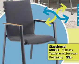 Bauhaus Stapelsessel MINTO Angebot