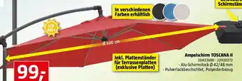 Bauhaus Ampelschirm TOSCANA II Angebot
