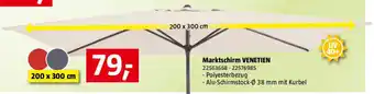 Bauhaus Marktschirm VENETIEN Angebot