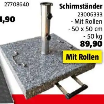 Bauhaus Schirmständer Angebot