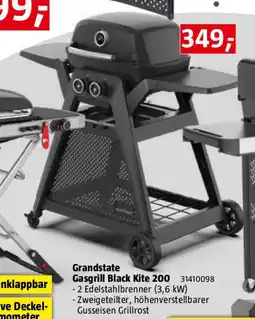 Bauhaus Grandstate Gasgrill Black Kite 200 Angebot