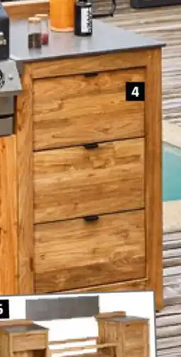 Bauhaus Teakschrank mit Schubladen Angebot