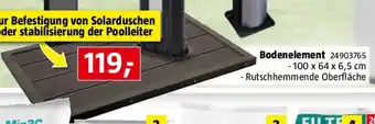 Bauhaus Bodenelement Angebot