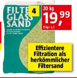 Bauhaus Glas-Sand Angebot