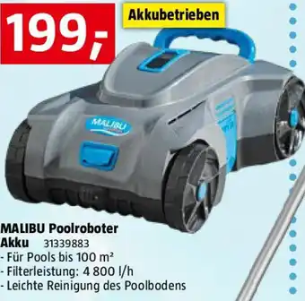 Bauhaus MALIBU Poolroboter Akku Angebot