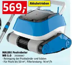 Bauhaus MALIBU Poolroboter WB 5.0 Angebot