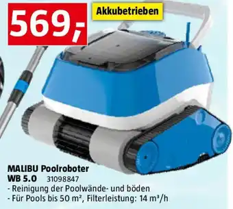 Bauhaus MALIBU Poolroboter WB 5.0 Angebot