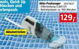 Bauhaus Akku-Poolsauger Angebot