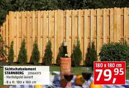 Bauhaus Sichtschutzelement STARNBERG Angebot