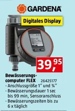Bauhaus Bewässerungs- computer FLEX Angebot