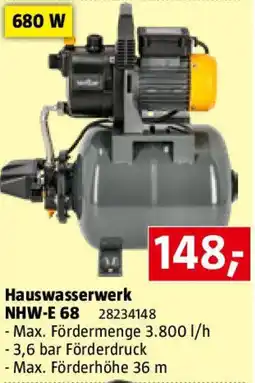 Bauhaus Hauswasserwerk NHW-E 68 Angebot