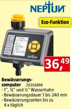 Bauhaus Bewässerungs- computer Angebot