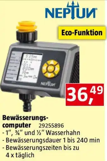 Bauhaus Bewässerungs- computer Angebot