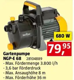 Bauhaus Gartenpumpe NGP-E 68 Angebot