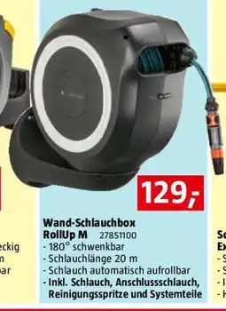 Bauhaus Wand-Schlauchbox RollUp Angebot