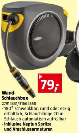Bauhaus Wand- Schlauchbox Angebot