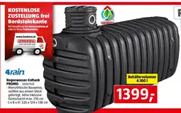 Bauhaus Regenwasser-Erdtank PROMO Angebot