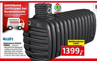 Bauhaus Regenwasser-Erdtank PROMO Angebot