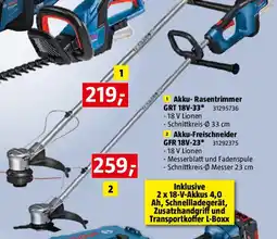 Bauhaus Akku-Freischneider GRT 18V-23 Angebot